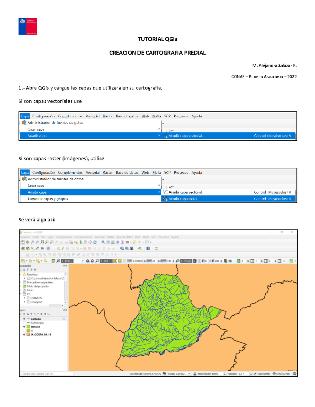 Tutorial 8 Cartografía predial - TUTORIAL QGis CREACION DE CARTOGRAFIA ...