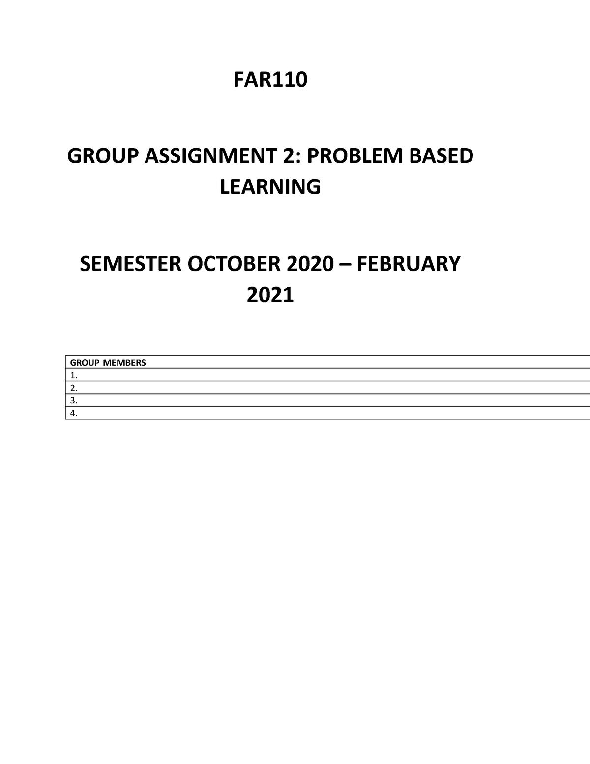 assignment 2 far110