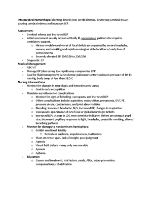 Ischemic Stroke Study Guide concept map - Ischemic Stroke: interruption ...