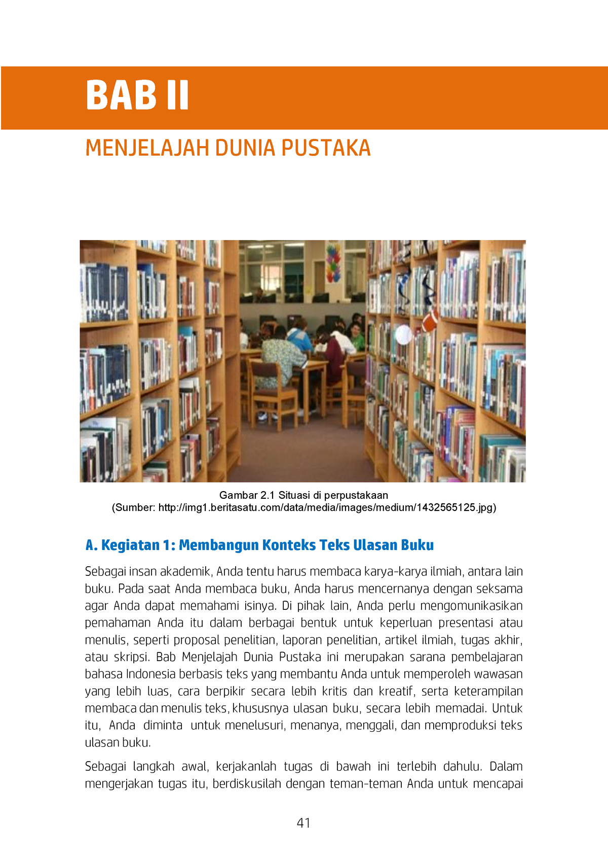 Pertemuan 2 Menelusuri Dan Menganalisis Model Teks Ulasan Buku - BAB II ...