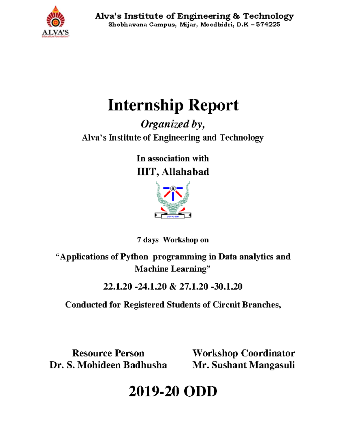 Applications of Python programming - 1 -24.1 & 27.1 -30. Conducted for ...