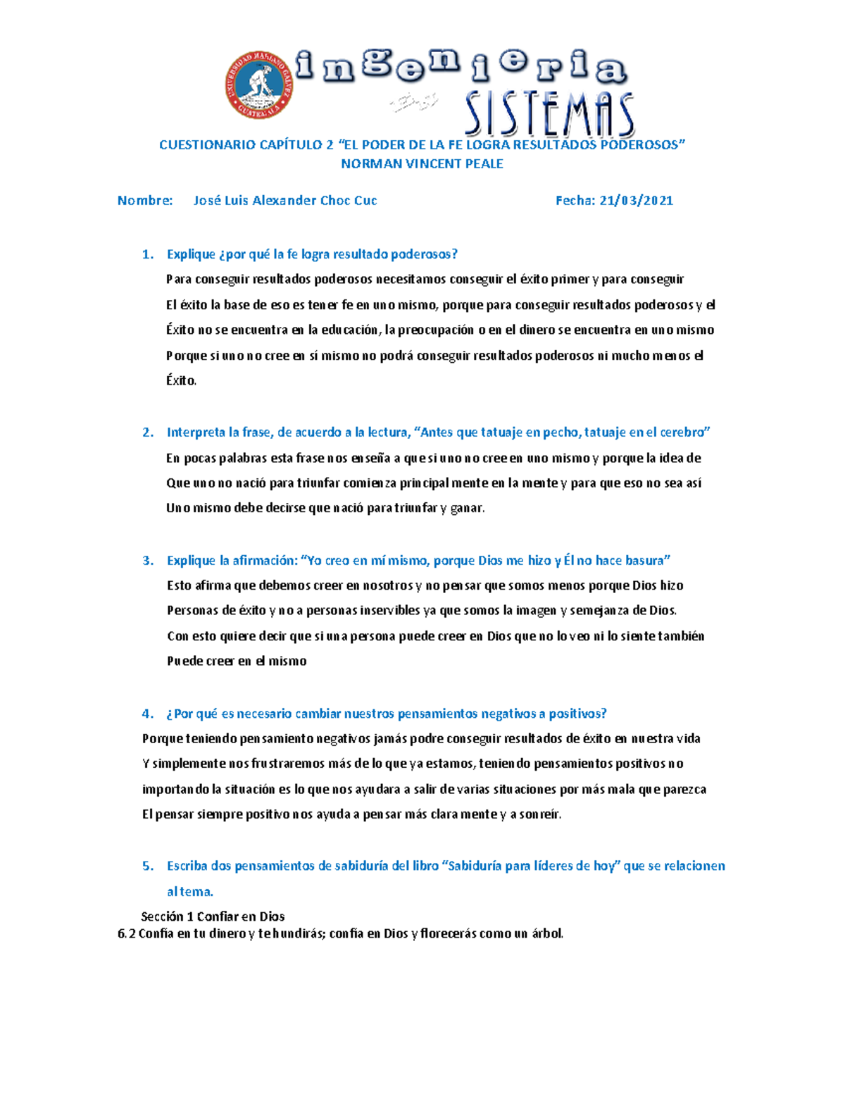 Cuestionario 2 Nvp Resumen De Libro Nvp Por Que Algunos Pensadores Positivos Obtienen Resultados Studocu