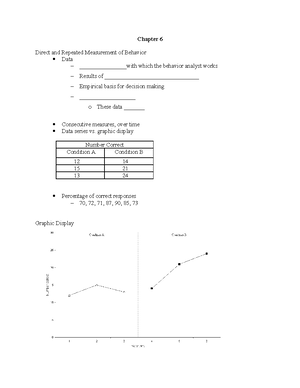 Chap07 - Class notes - Chapter 7 Concepts & Assumptions Underlying the ...
