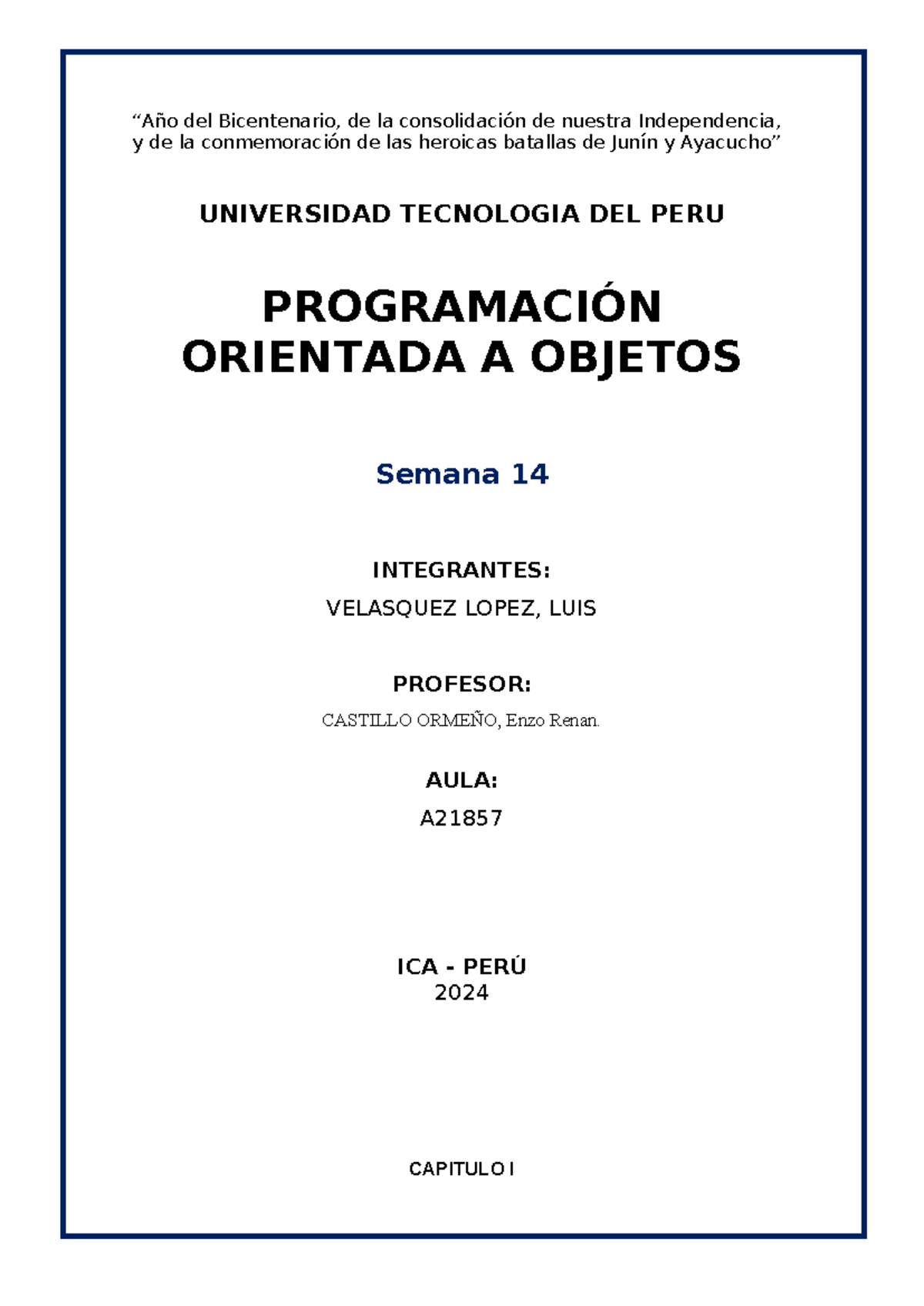 POO - TA1 - Tarea Académica 1 - Clases persistentes de Python y C# ...