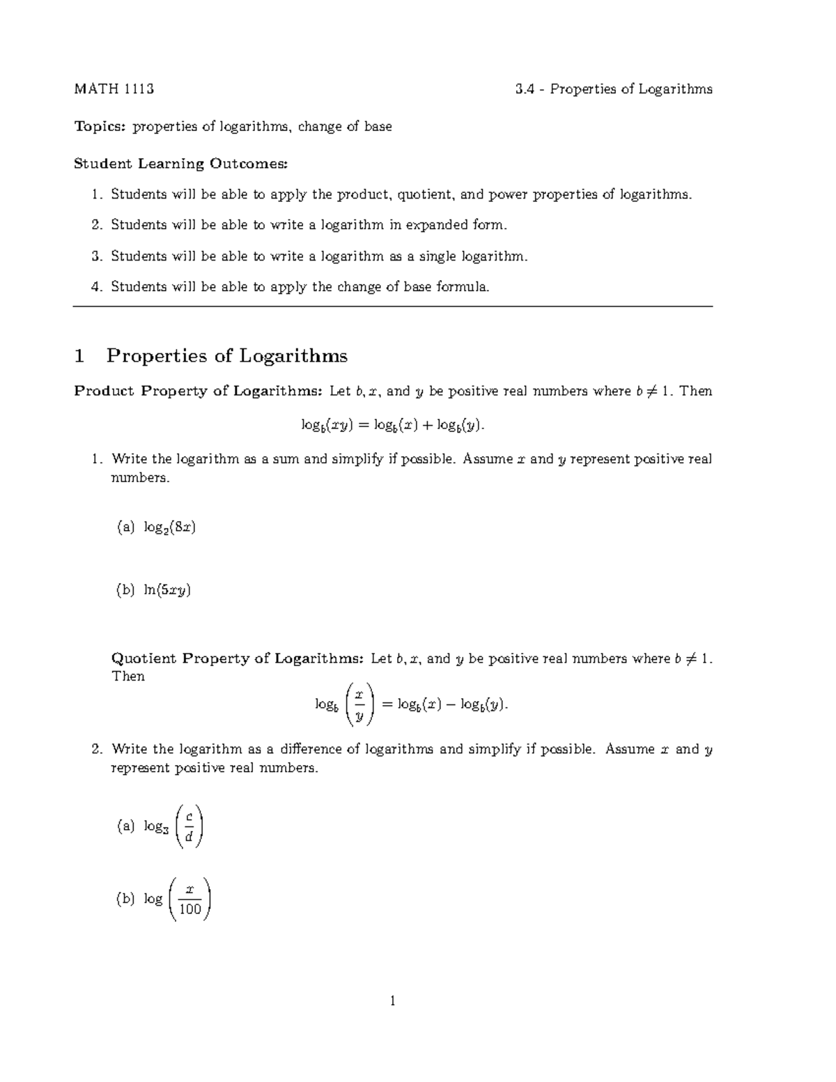 3-good-math-1113-3-properties-of-logarithms-topics-properties-of