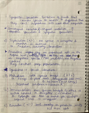 LAB 5 Biodiversity And Hypothesis Form - 1 ENVR 1401- EXERCISE AND ...