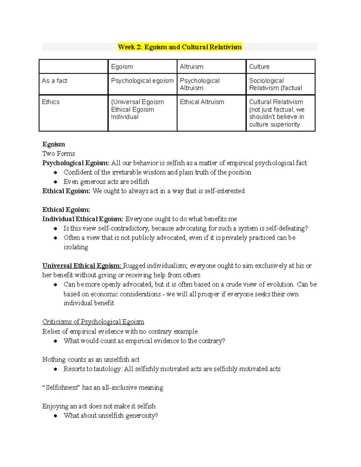 phil108-part-1-notes-week-2-egoism-and-cultural-relativism-egoism