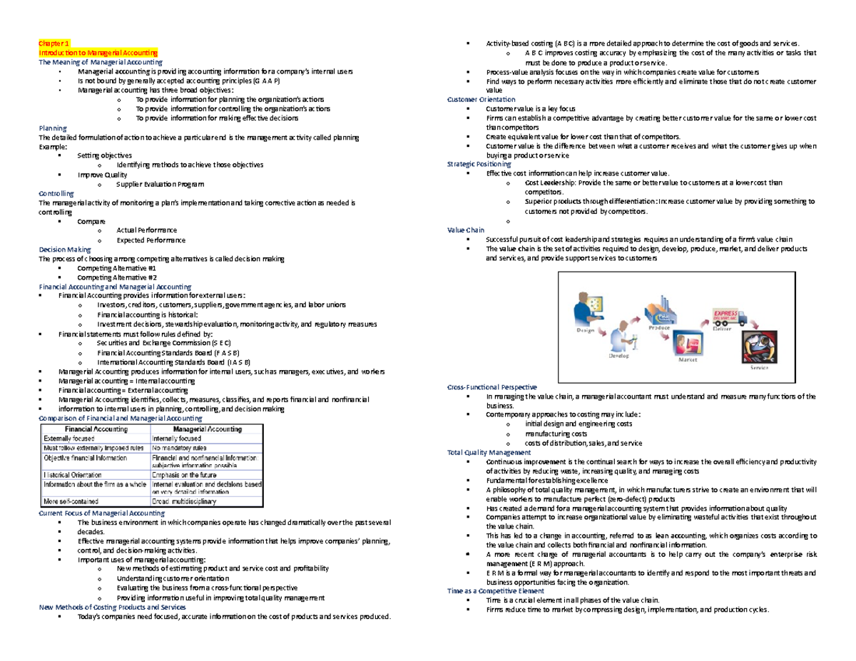 Notes Chap 1 and 2 - All about MAS - Chapter 1 Introduction to ...