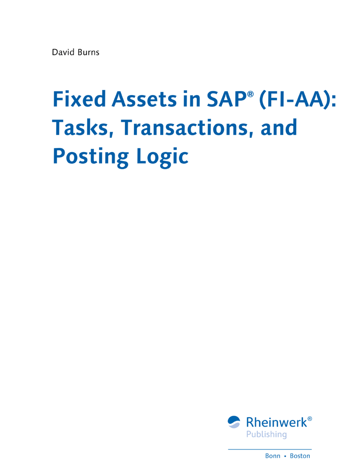 FI Fixed Assets in SAP (FIAA) Tasks, Transactions and Posting