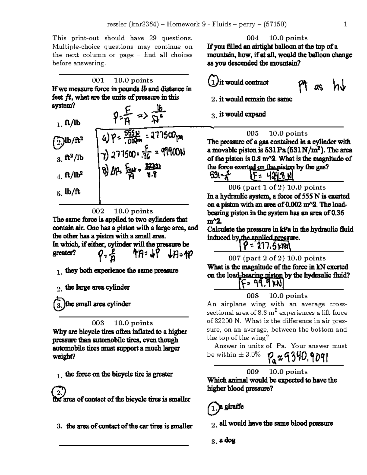 Physics HW Week 9 - This print-out should have 29 questions. Multiple ...