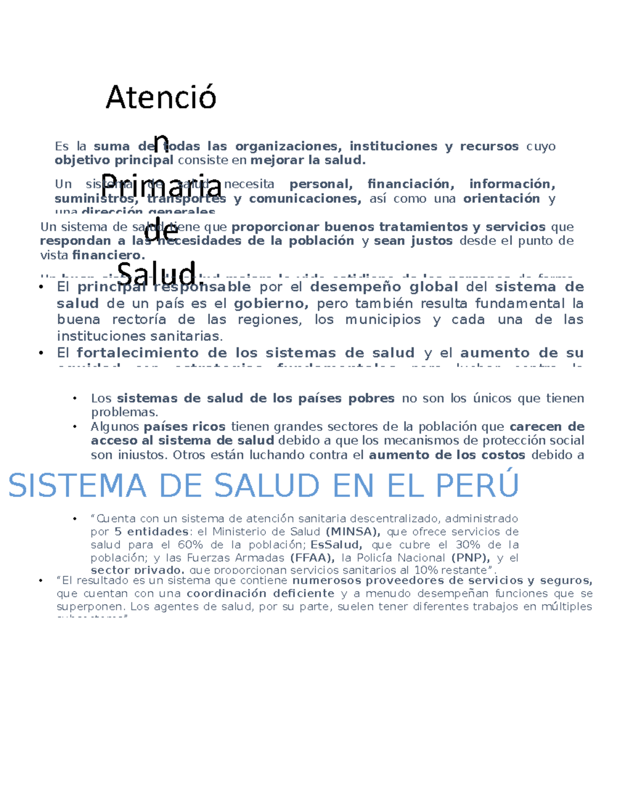 Atencion Primaria De Salud Clase N9 UCSUR - Atenció N Primaria De Salud ...