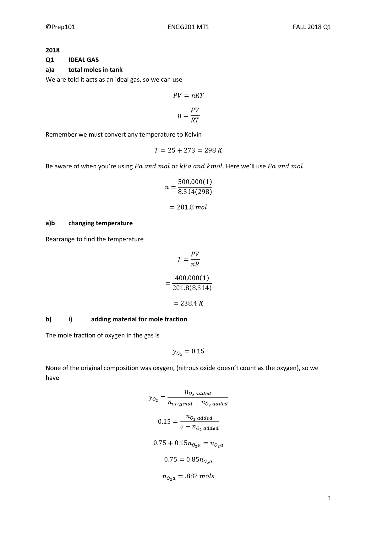 Midterm 1 10 April 2019 Questions And Answers Warning Tt Undefined Function 32 Warning Tt 4604