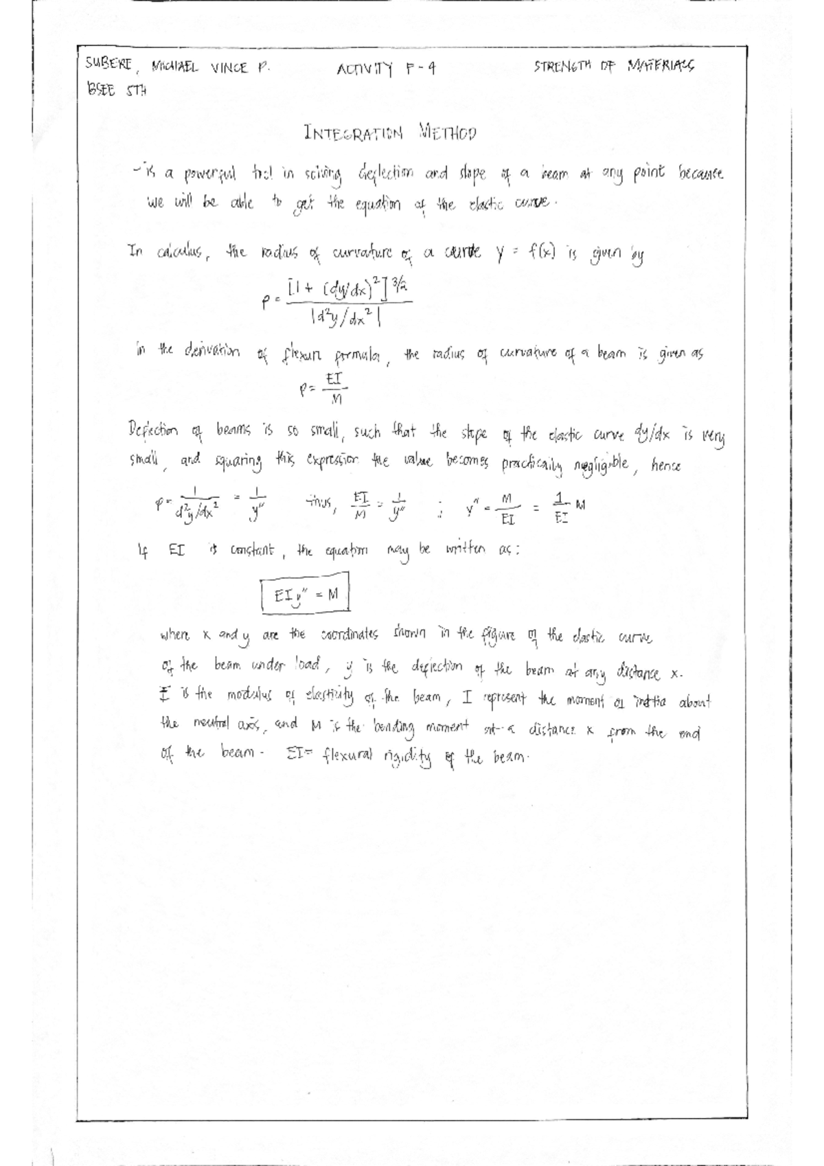 Vince Act4 Strenght of Materials BS Mechanical Engineering MSU