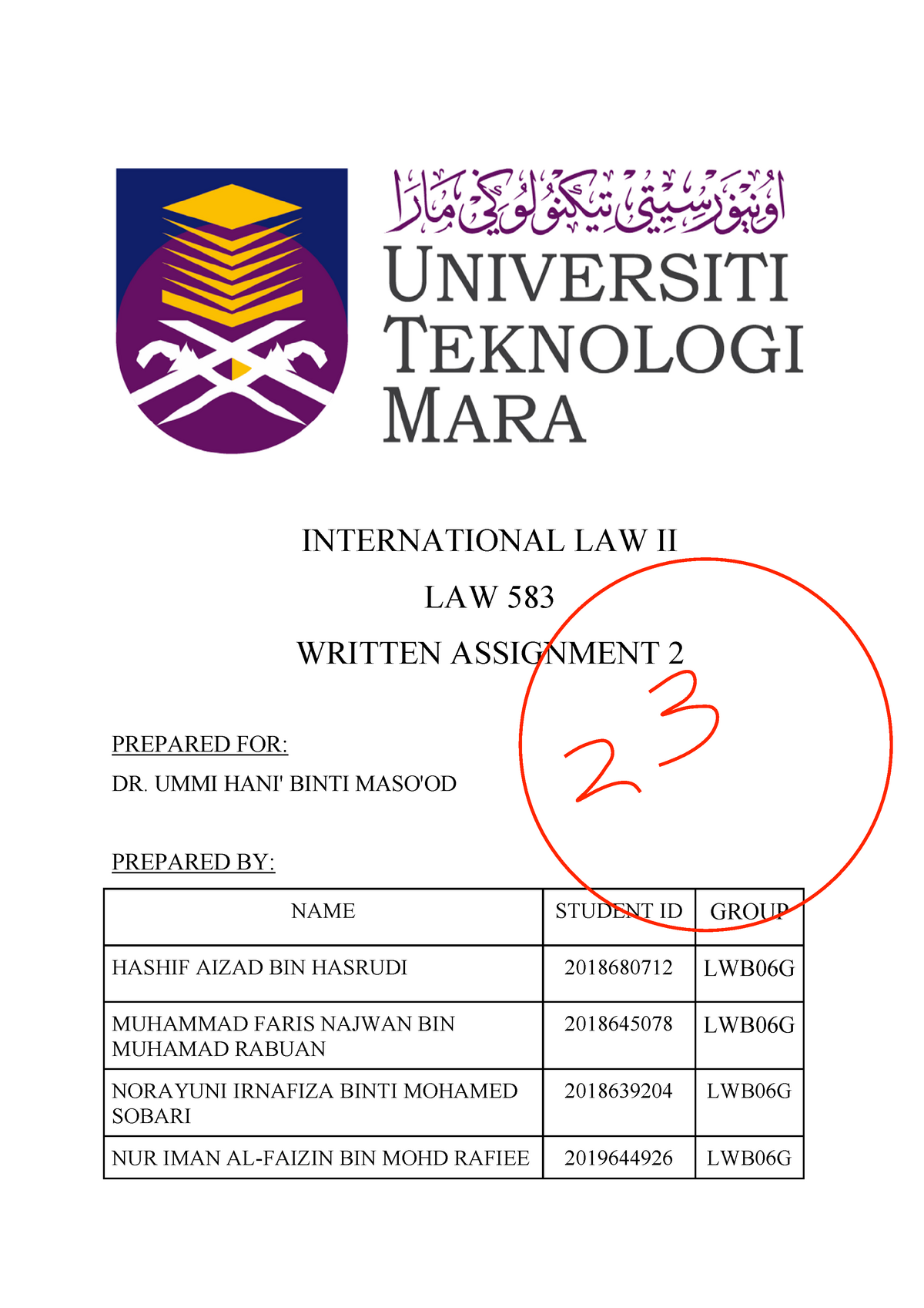 assignment law washington state