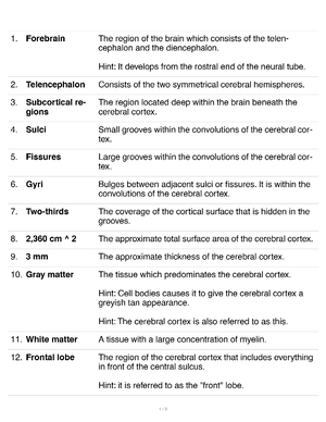 Structure and Function of the Peripheral Nervous System - 12 pairs How ...