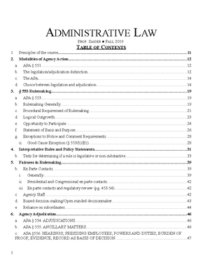 Complex Litigation Outline - COMPLEX LITIGATION OUTLINE A. B ...