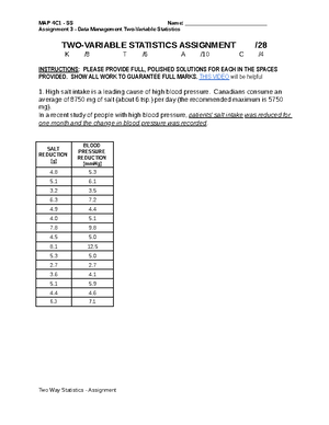 Population vs. Sample and Sampling Techniques Assignment - Studocu