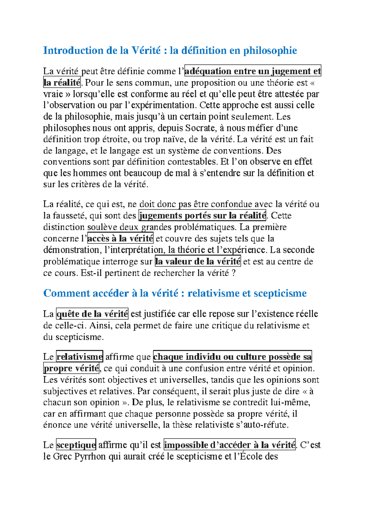 cours-1-verite-introduction-de-la-v-rit-la-d-finition-en