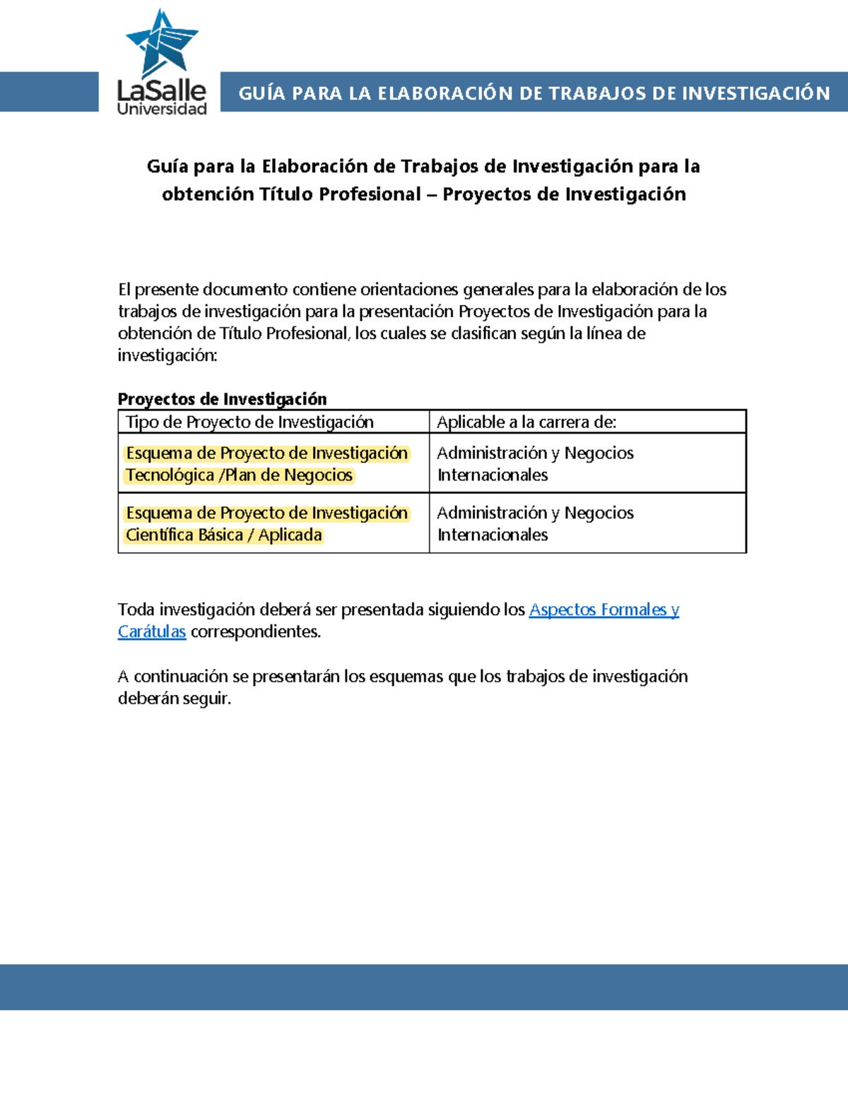 Gu-a Para La Elaboraci-n De Trabajos De Investigaci-n - Proyecto De ...