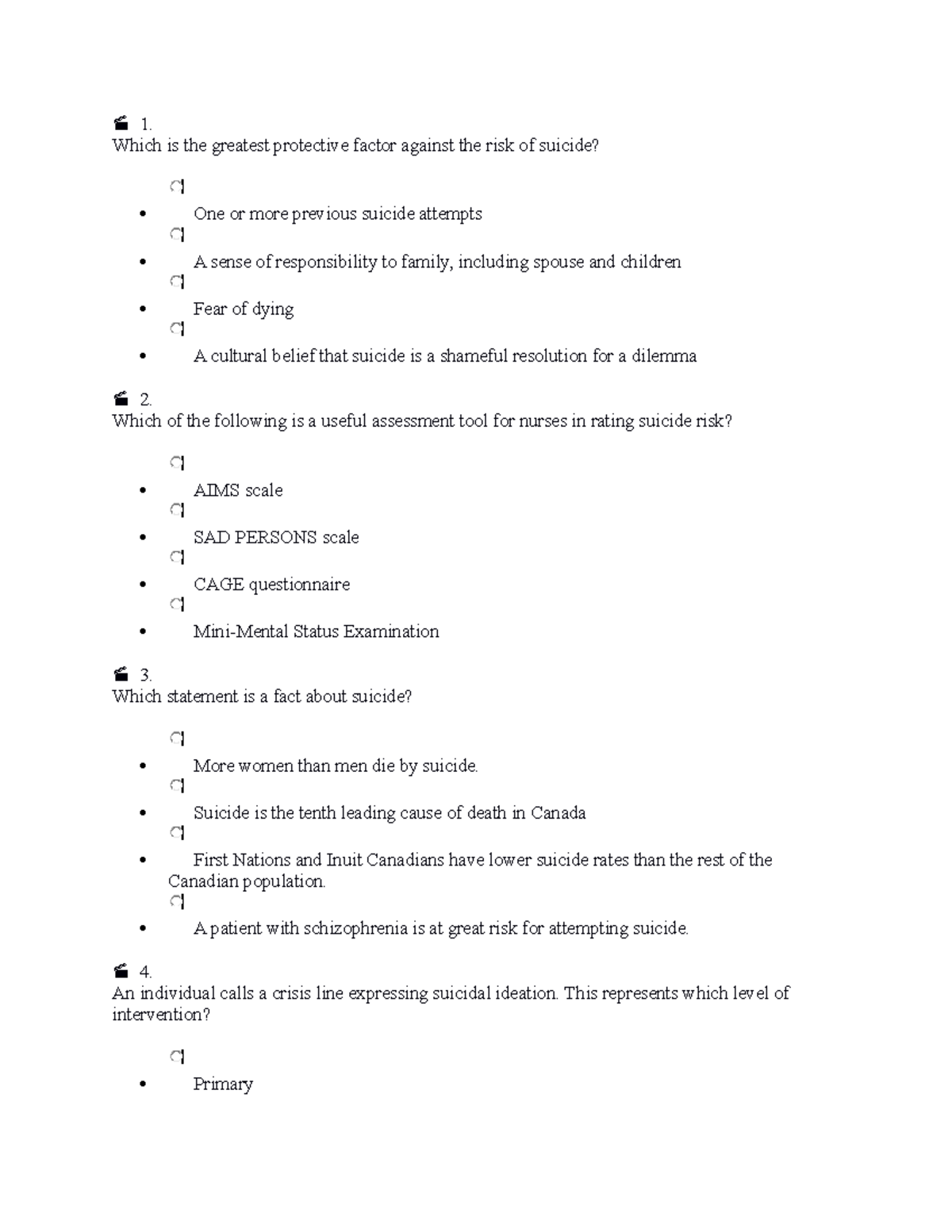 Chapter 22 Practice Questions - 1. Which Is The Greatest Protective ...