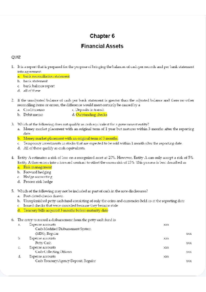 Chapter 8 financial accounting notes - Cha pt e r8F A One r ousc ont r ...
