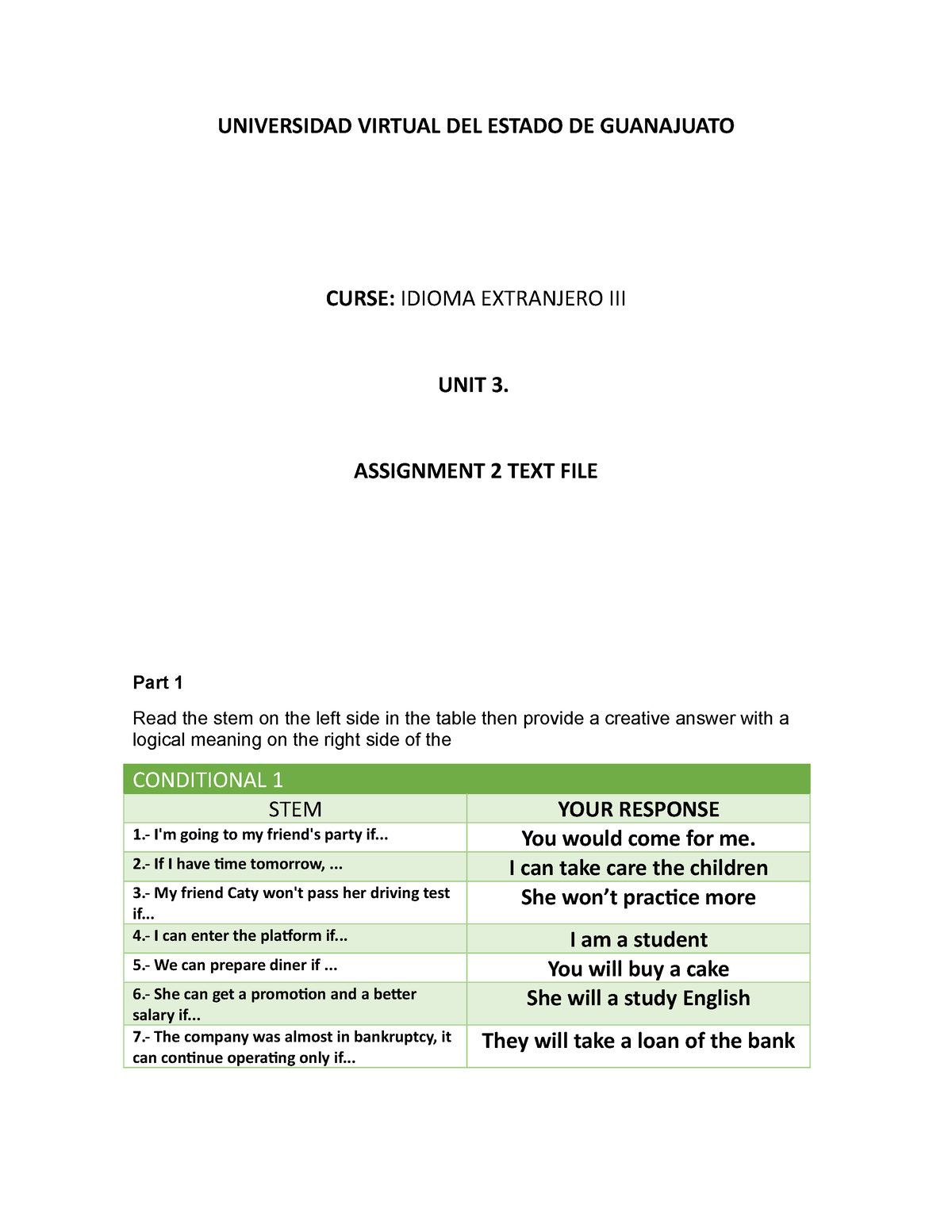 assignment 6 text idioma extranjero iii v2