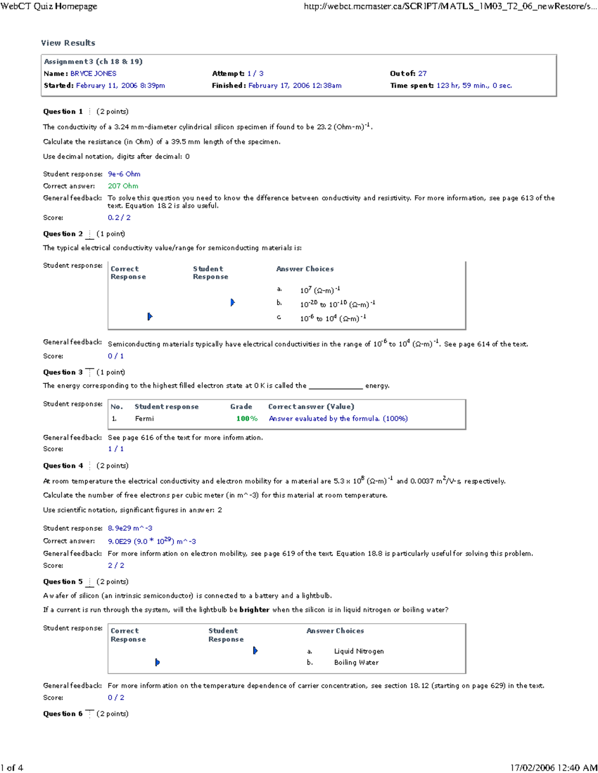 Assignment 3 Materials Engineering 1M03 answer+question - - Studocu