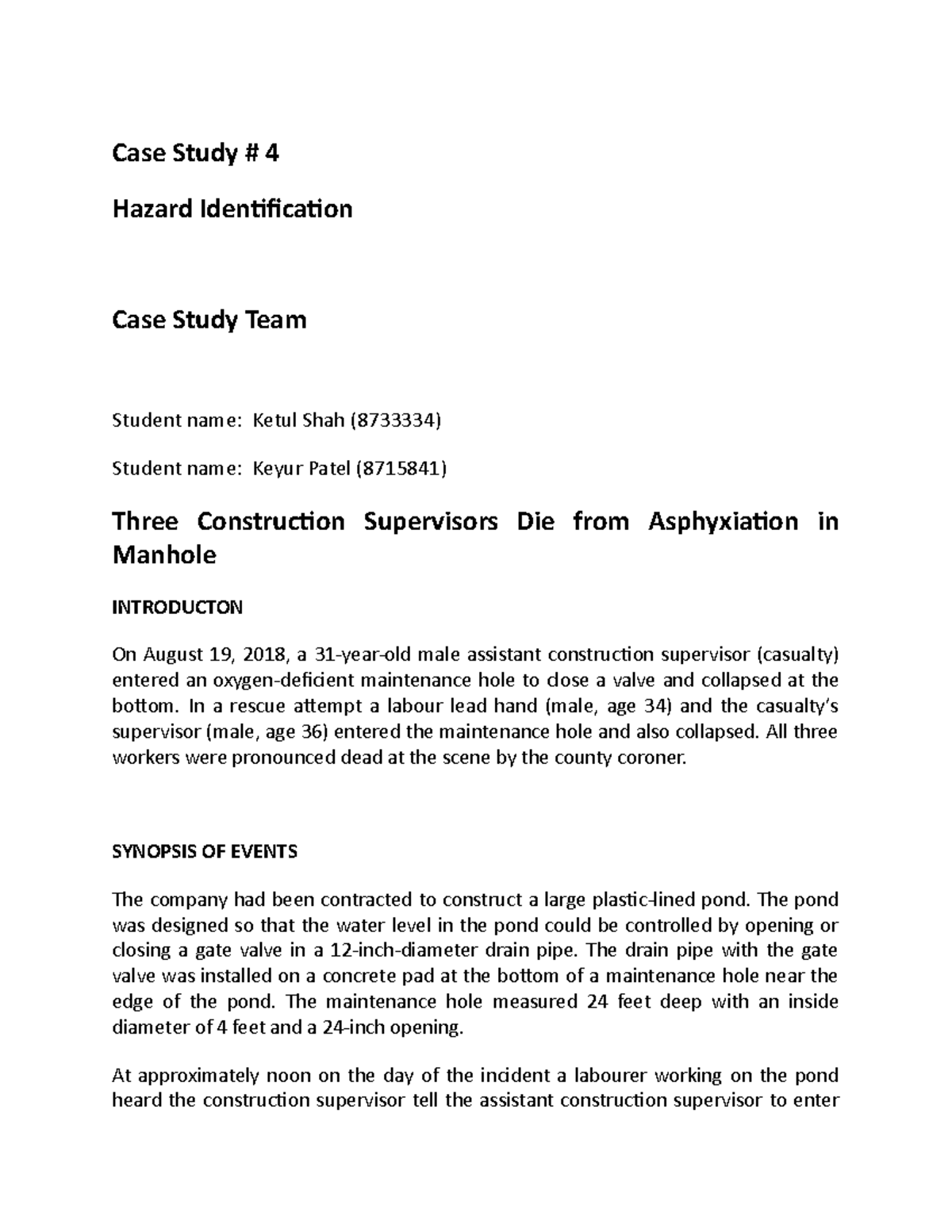 Esther Clark Case Study: A Team Response Masterclass - tzols72