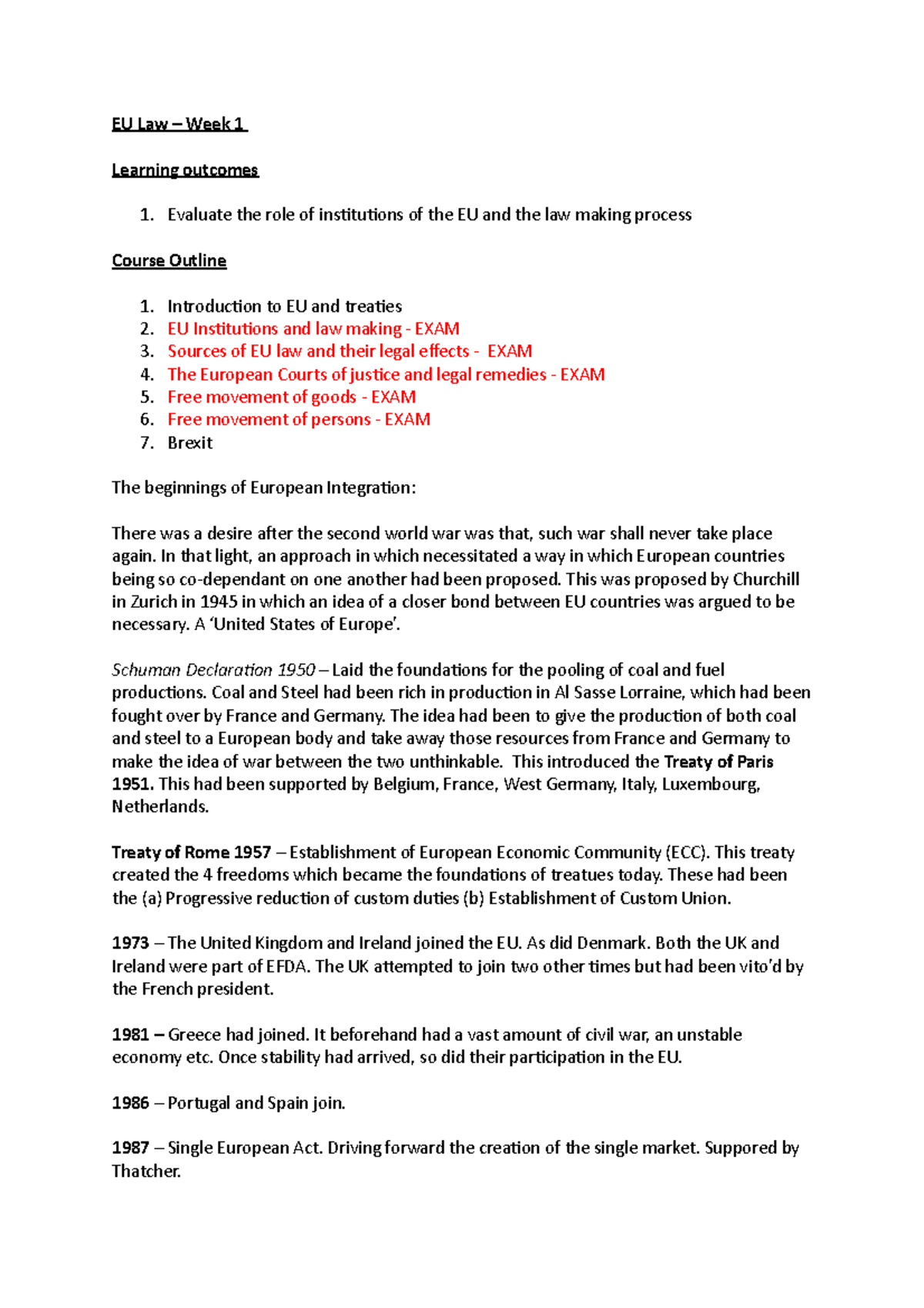 eu-law-week-1-introduction-to-eu-law-eu-law-week-1-learning