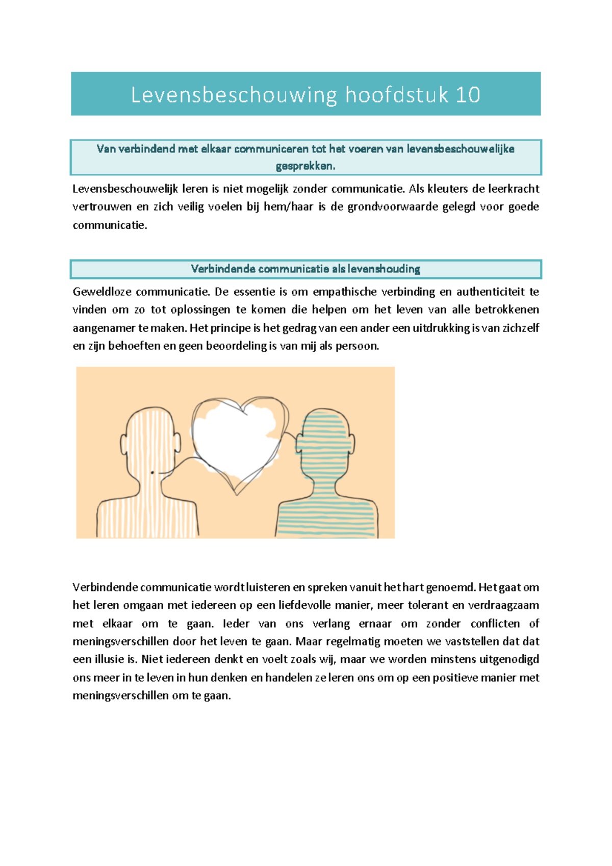 Samenvatting Levensbeschouwing Hoofdstuk 10 - Religie Zingeving En ...