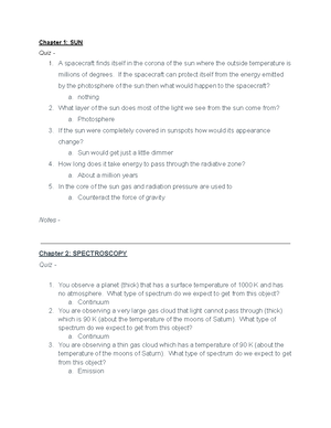 Astronomy (11) - SSSS 2016 Magikarpmaster629’s Notes: Introduction to ...