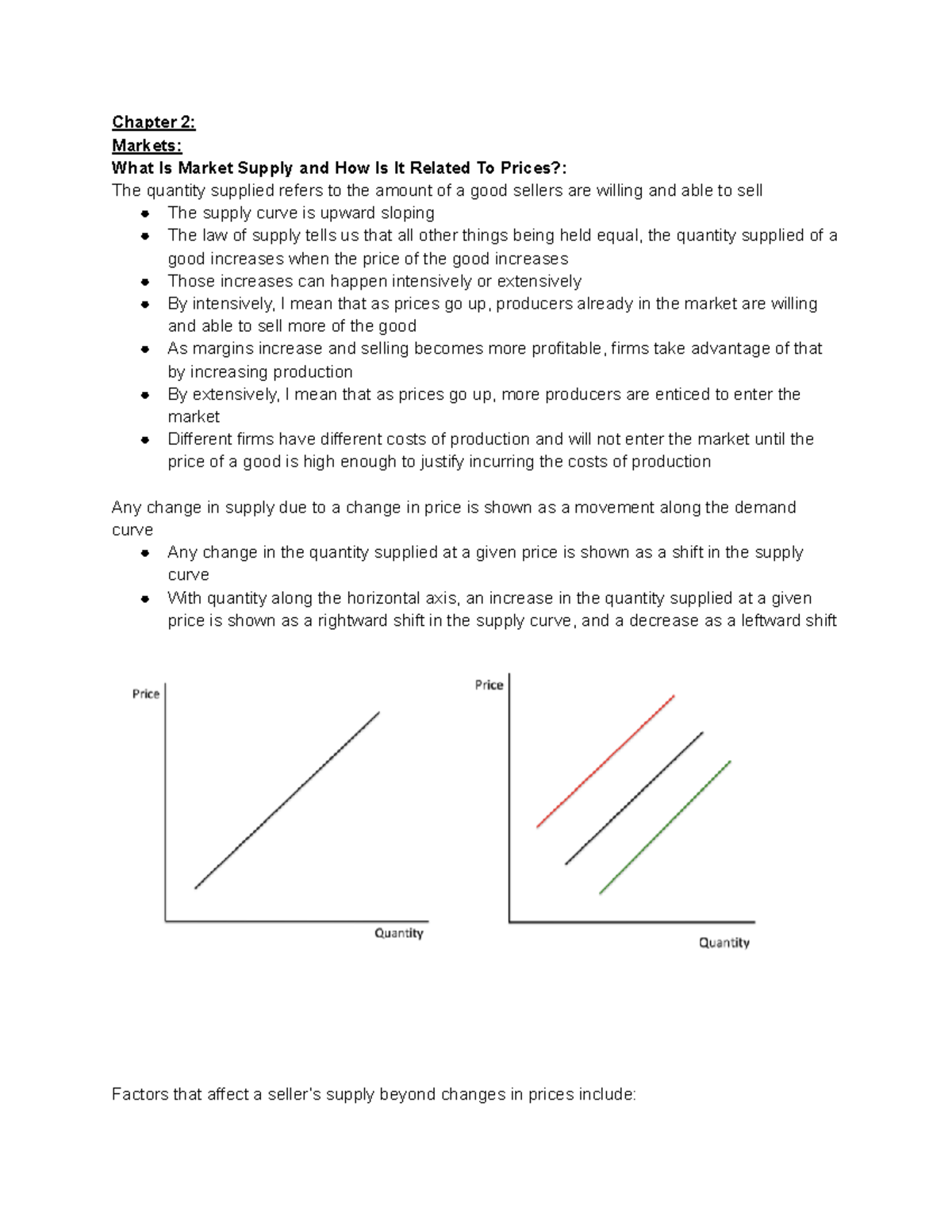 Microeconomics Chapter 2 Markets Part II - Chapter 2: Markets: What Is ...