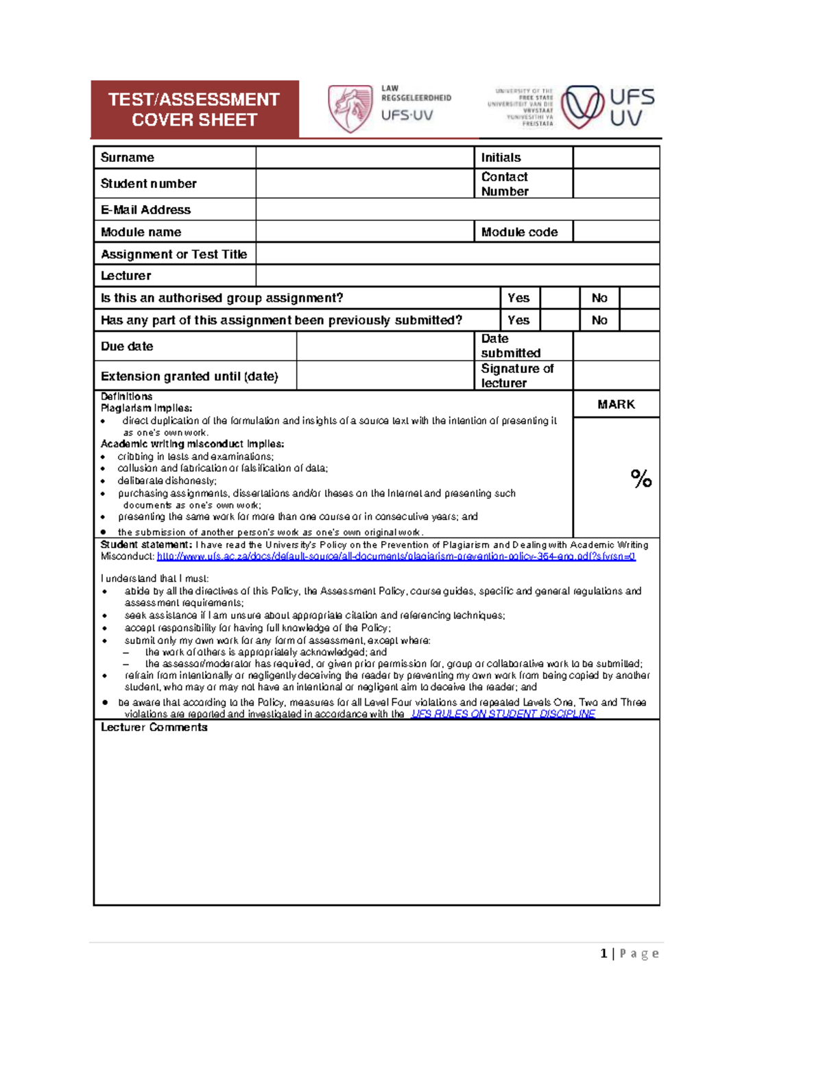 9af5b596 4839 44f1 ac10 94c6d7846a1d - TEST/ASSESSMENT COVER SHEET ...