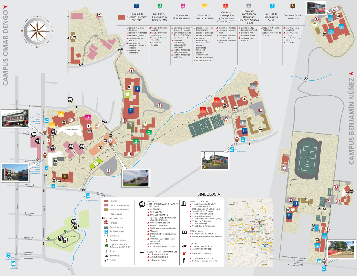 Mapa Campus Sedes - Plaza Heredia Río Pirro Río Pirro Plaza de la ...