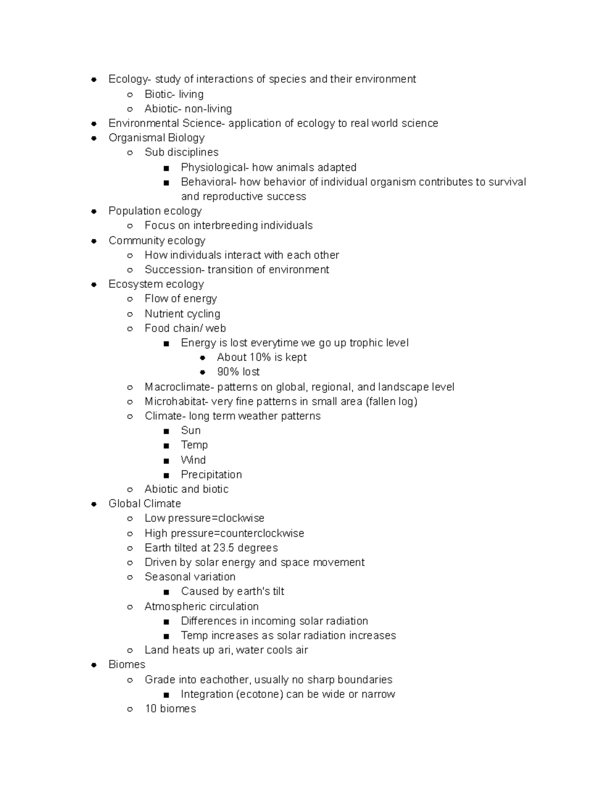 Exam 3 Bio 115 Bio 115 with Dr. Russel. Fall 2021. Lecture notes from