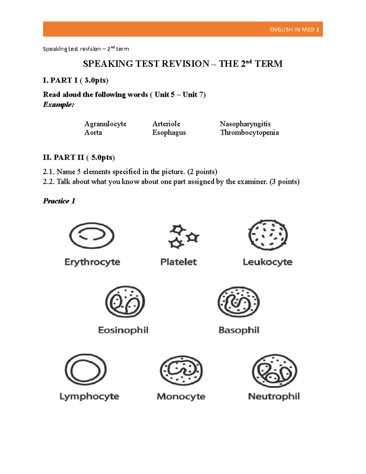 Speaking test revision ( Diagram of systems) - Speaking test revision ...