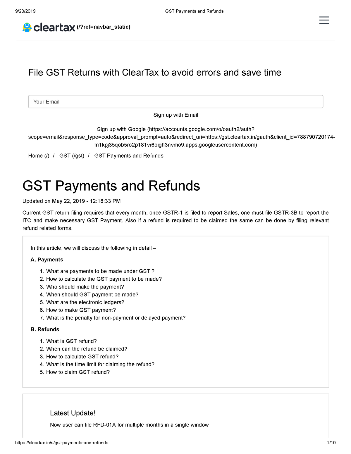 4-i-gst-payments-and-refunds-file-gst-returns-with-cleartax-to-avoid