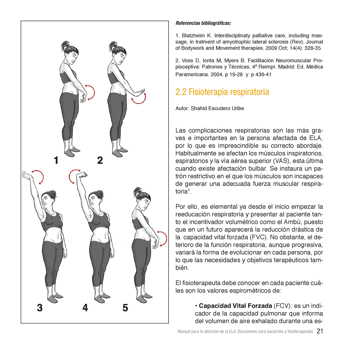 Ejercicios- Respiratorios - Referencias Bibliográficas: Blatzheim K ...