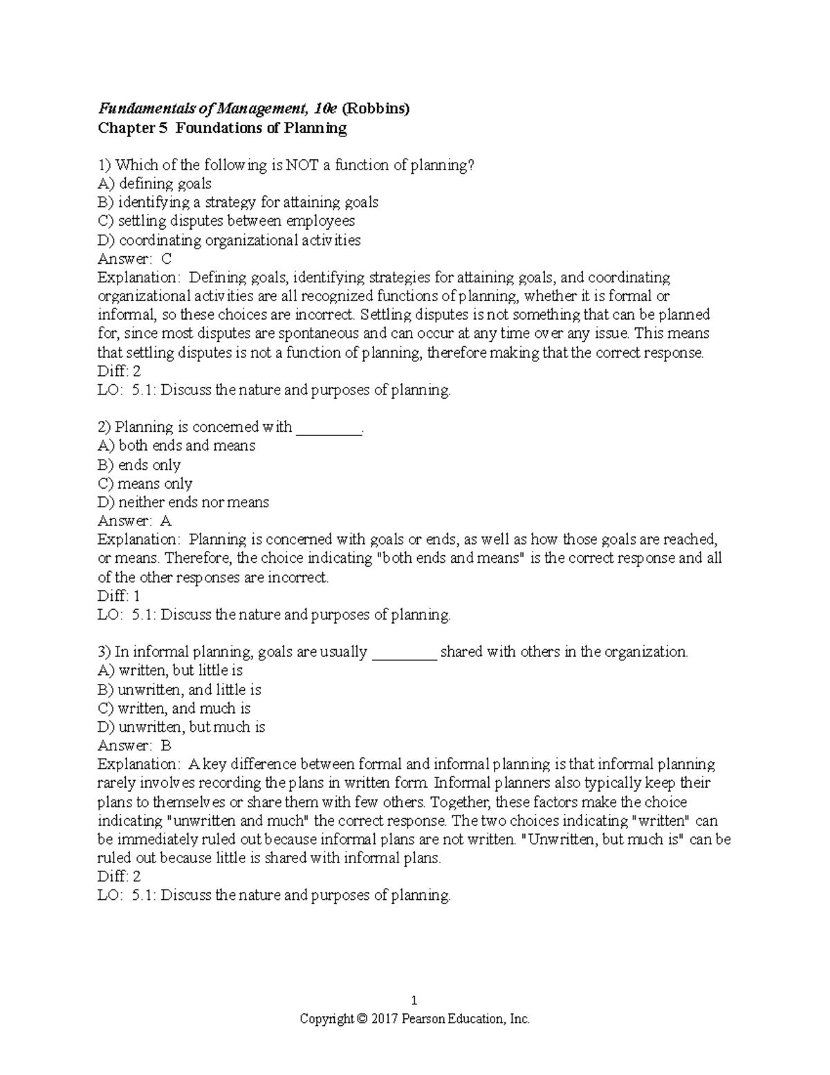 10e Management 1 Management 10e Robbins Chapter 1 Introduction