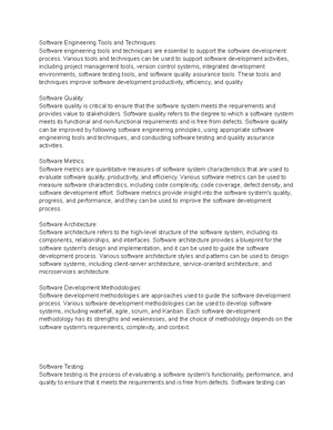 Software Engineering (CS 345) #3 - Software Project Management ...