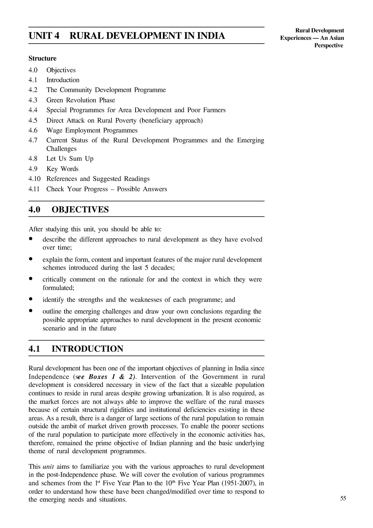 rural development in india thesis