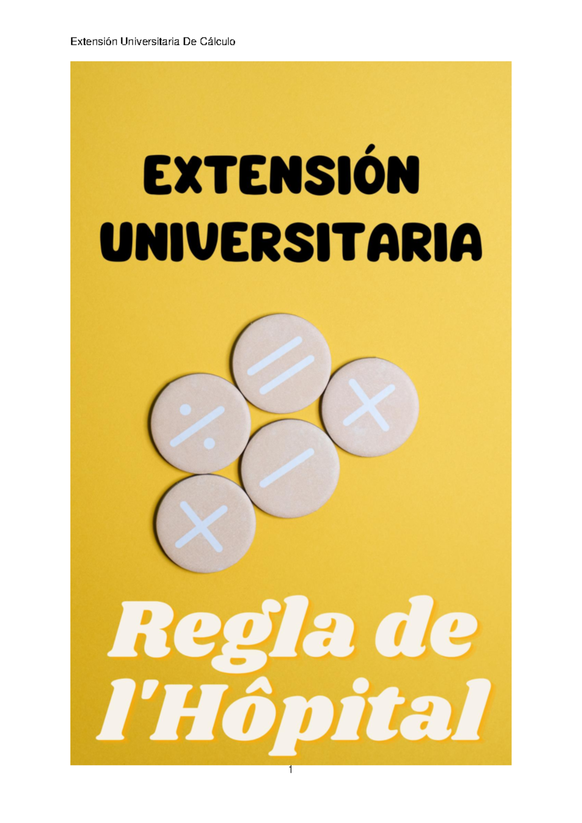 Extensión Universitaria - Calculo - UNIVERSIDAD NACIONAL MAYOR DE SAN ...