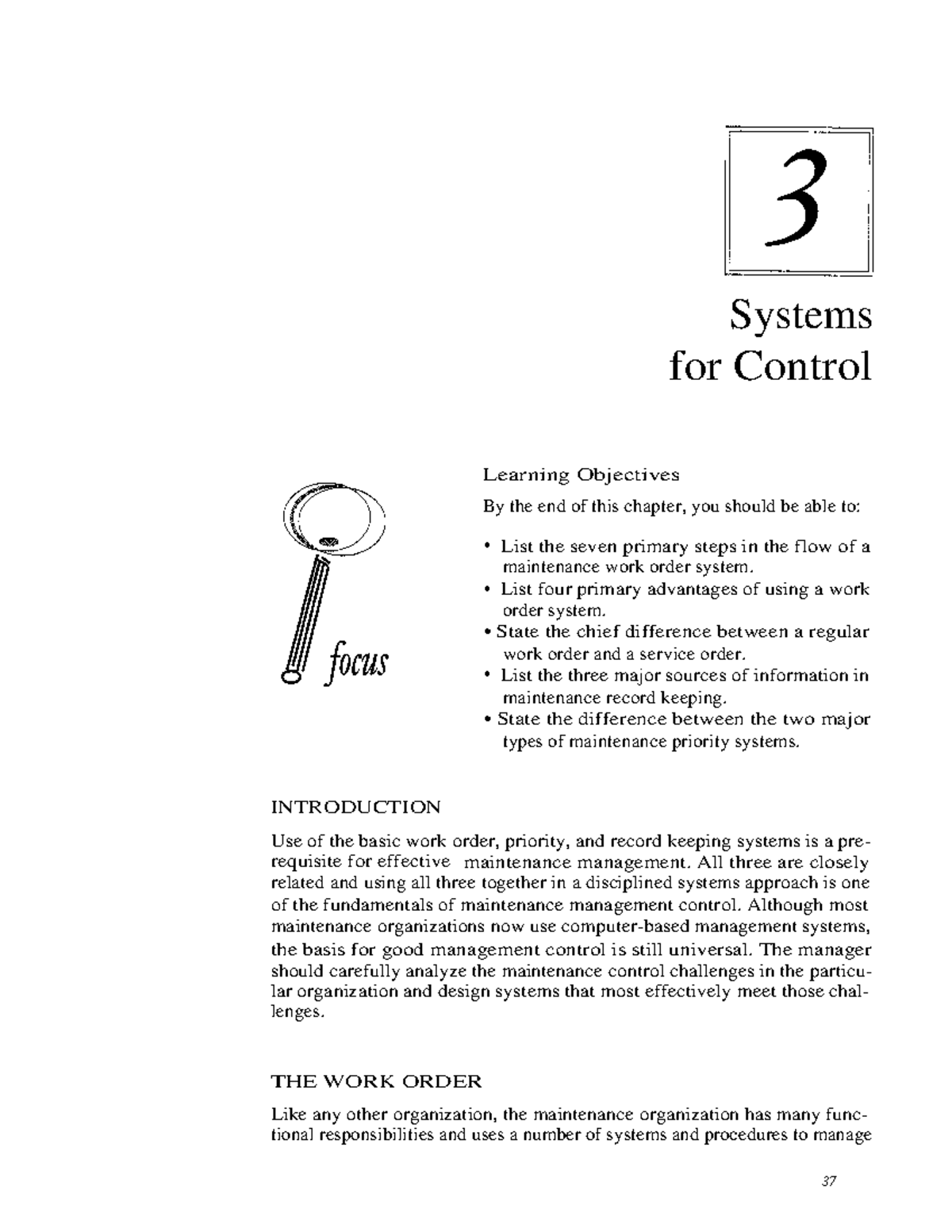 System For Control Systems For Control Learning Objectives By The End