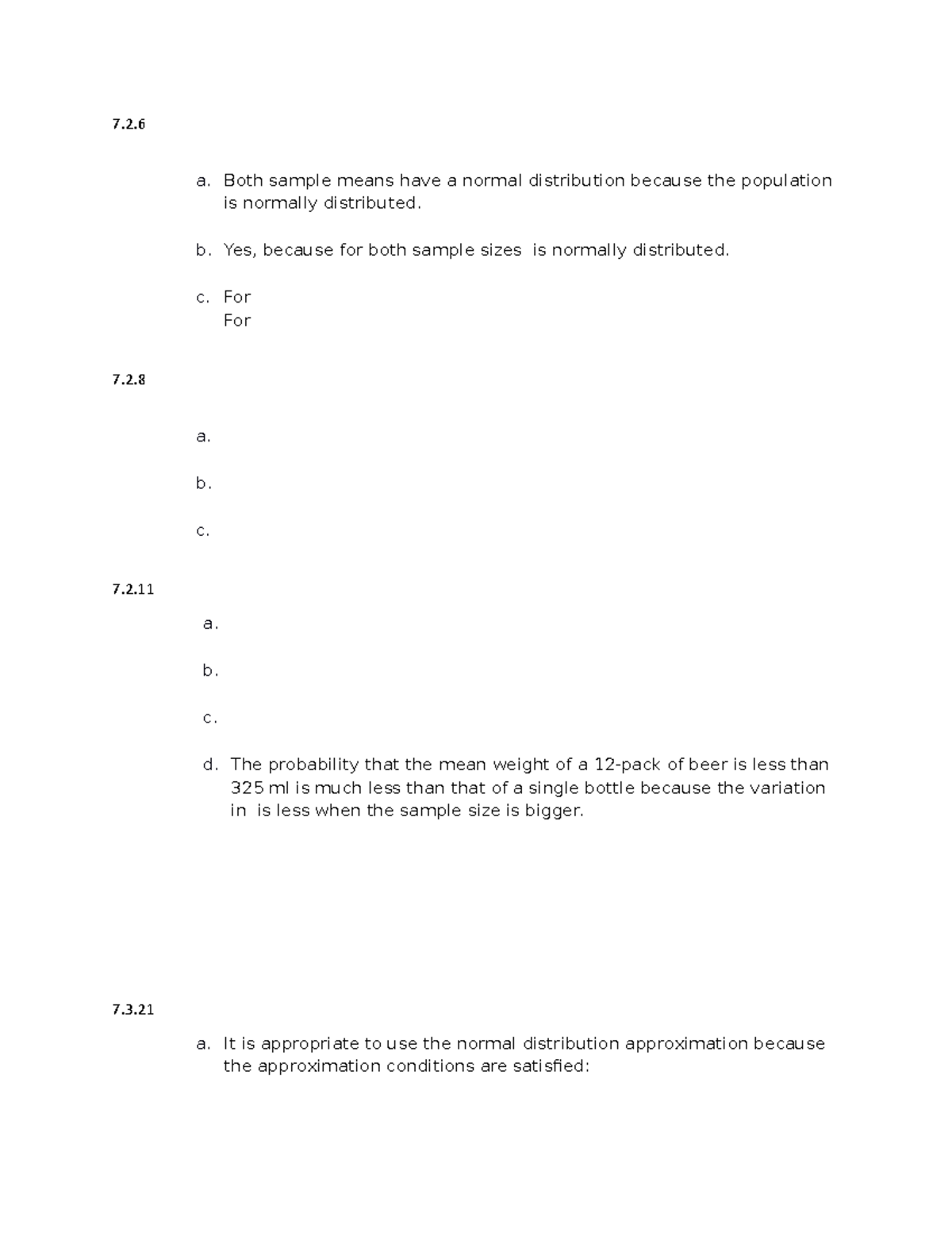 Chapter+7+solutions - Chapter 7 Practice Questions and ANswers for ...