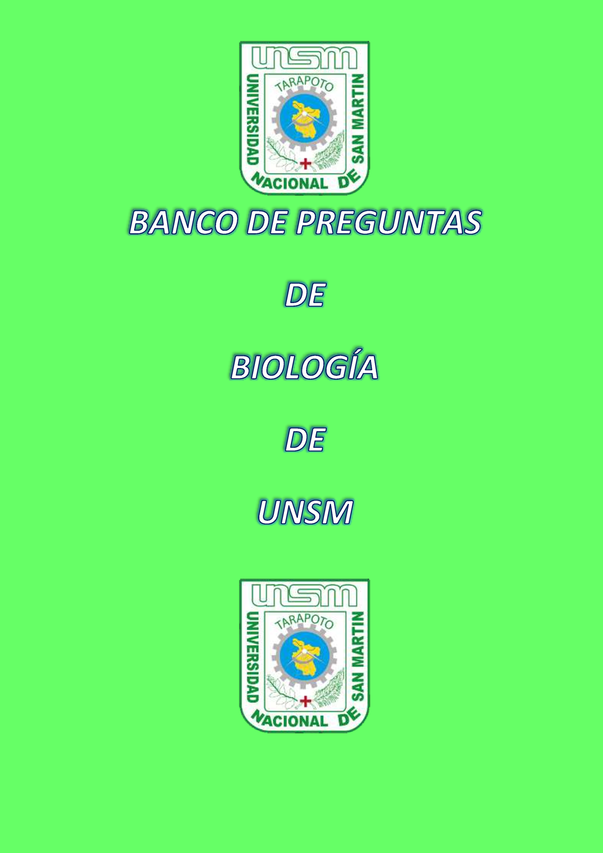 Banco De Preguntas De Biología - BLOQUE I Uno De Los Conceptos B·sicos ...