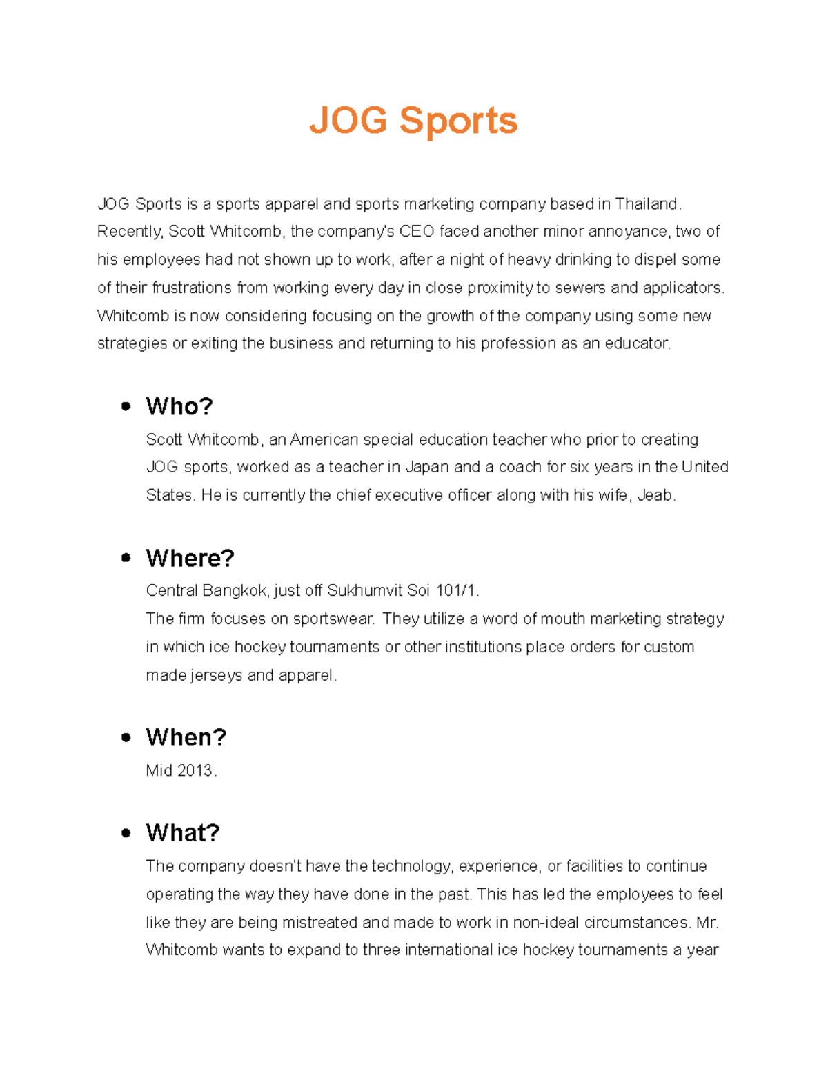 JOG Sports - JOG Sports JOG Sports is a sports apparel and sports ...