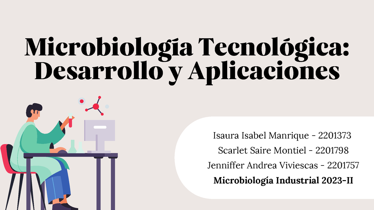 Microbiología Tecnológica Desarrollo Y Aplicaciones - Microbiología ...