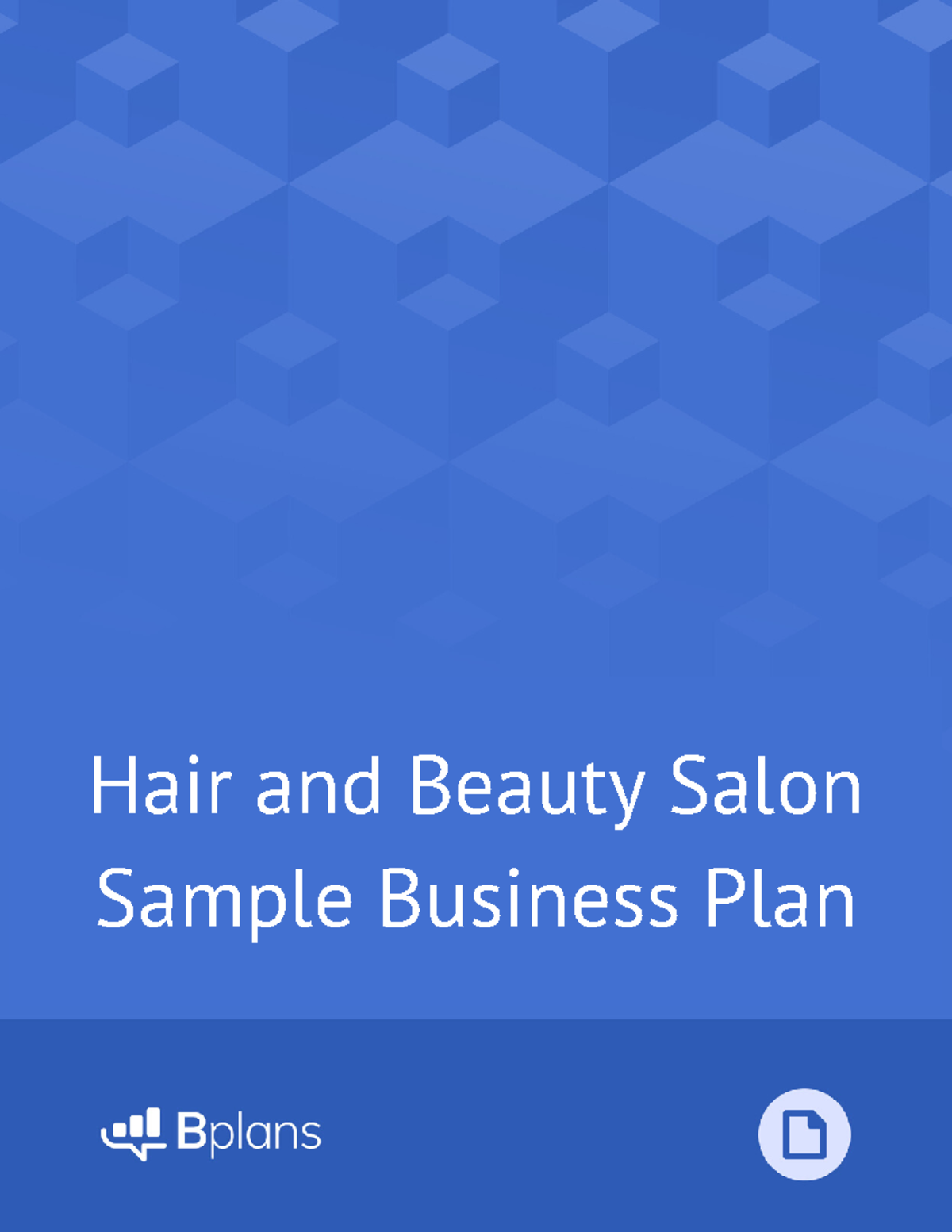 Hair and beauty salon business plan ungated - Hair and Beauty Salon ...