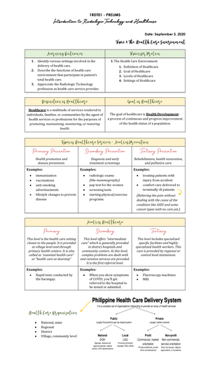 Pathfit Journal 10 - BS Radiologic Technology - PATHFIT JOURNAL Name ...