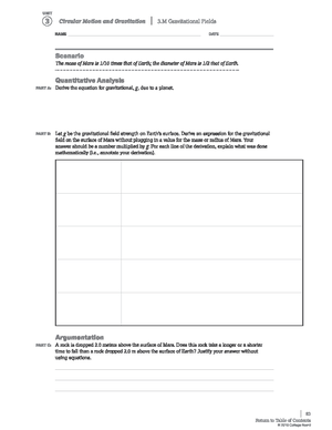 2019 AP Physics 1 Student Workbook - Student Edition - Studocu